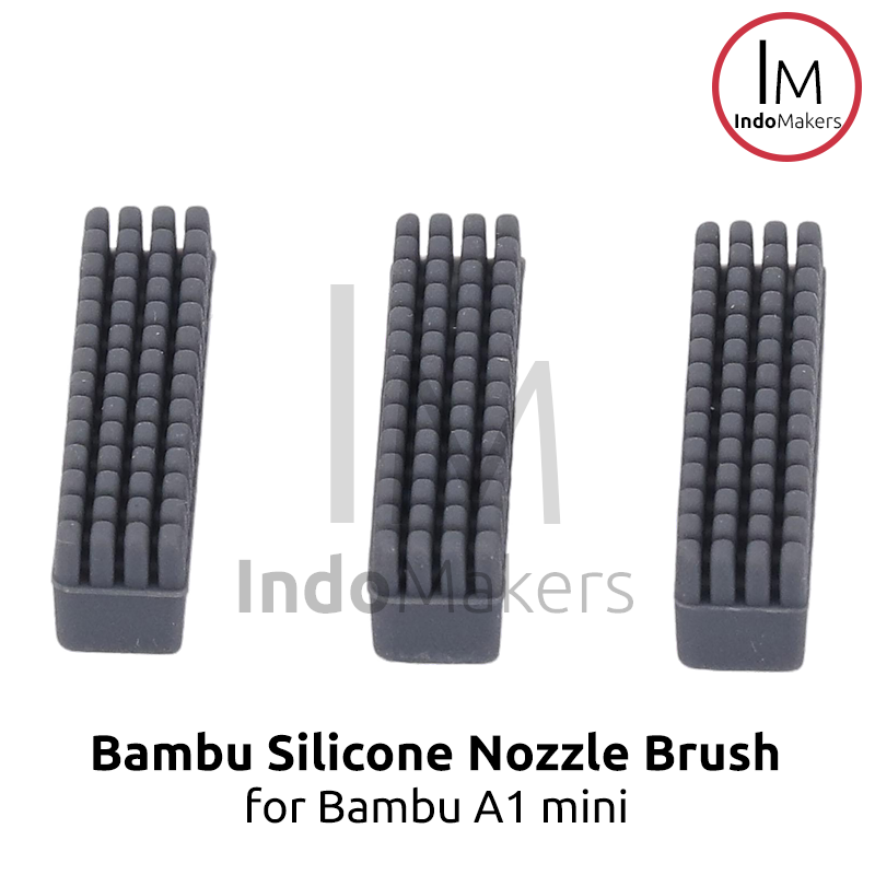 3D Printer Bambu Lab A1 Mini Silicone Nozzle Brush Scrubber Wiper Replacement Parts - Image 4