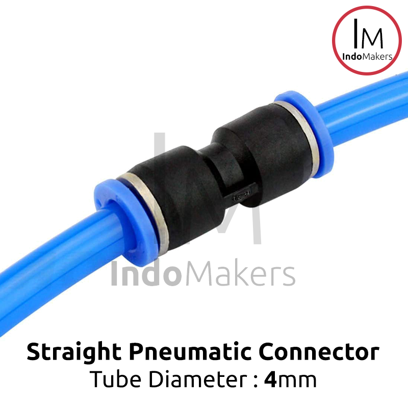 3D Printer PTFE Tube Straight Pneumatic Quick Connector Extension Joint 4mm - Image 2