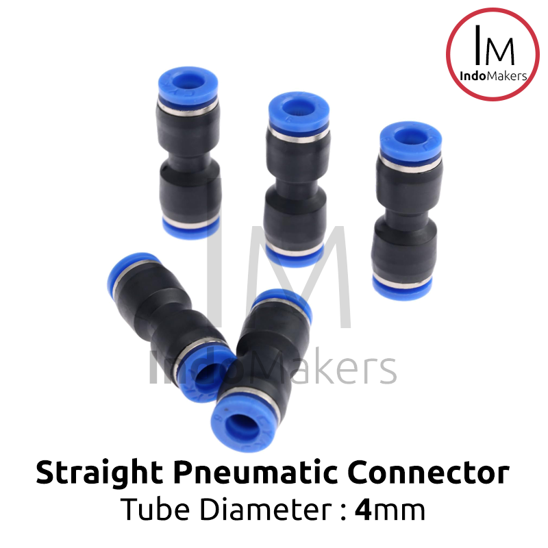 3D Printer PTFE Tube Straight Pneumatic Quick Connector Extension Joint 4mm - Image 6
