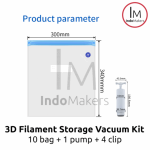 3D FIlament Plastic Vacuum Storage Bag Kit
