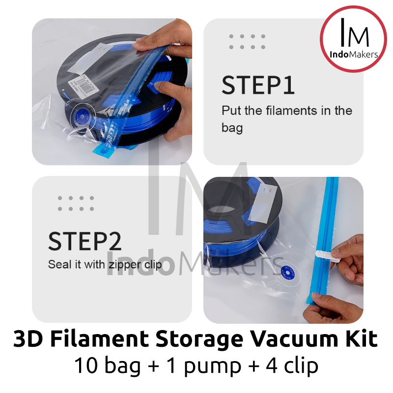 3D FIlament Plastic Vacuum Storage Bag Kit - Image 3