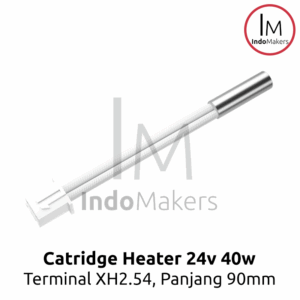3D Printer Ceramic Catridge Heater 24V 40W 90mm XH2.54 Terminal